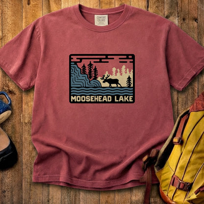 Moosehead Lake Cotton T-Shirt