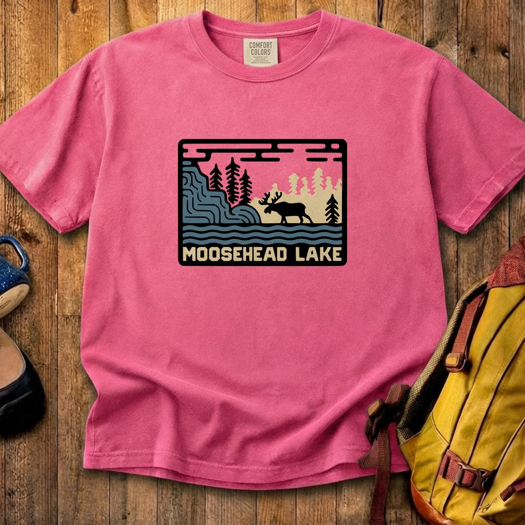 Moosehead Lake Cotton T-Shirt