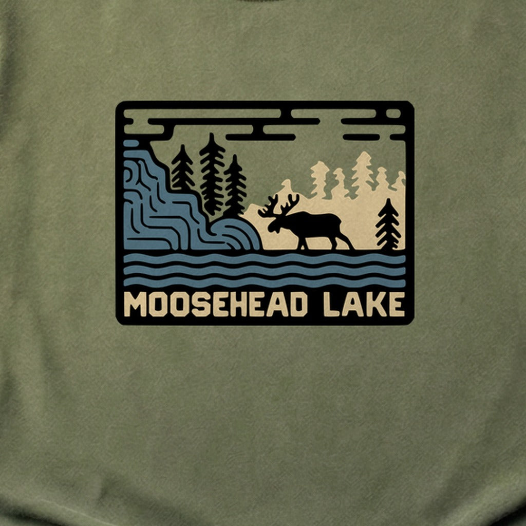 Moosehead Lake Cotton T-Shirt