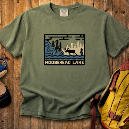 Moosehead Lake Cotton T-Shirt