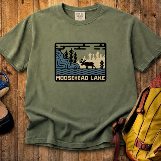 Moosehead Lake Cotton T-Shirt
