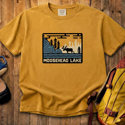 Moosehead Lake Cotton T-Shirt