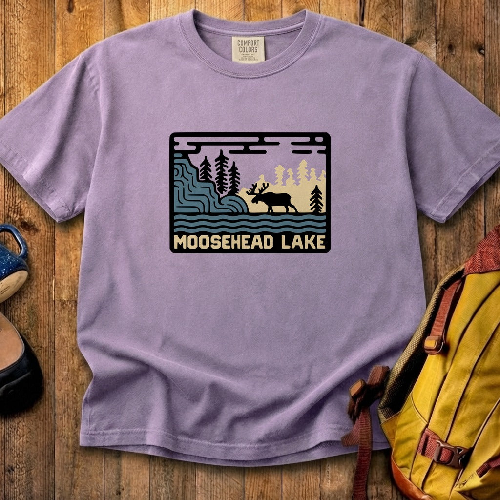 Moosehead Lake Cotton T-Shirt