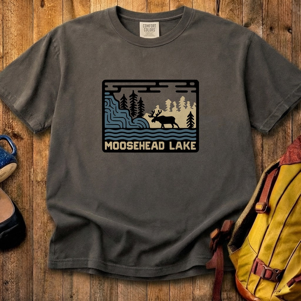 Moosehead Lake Cotton T-Shirt