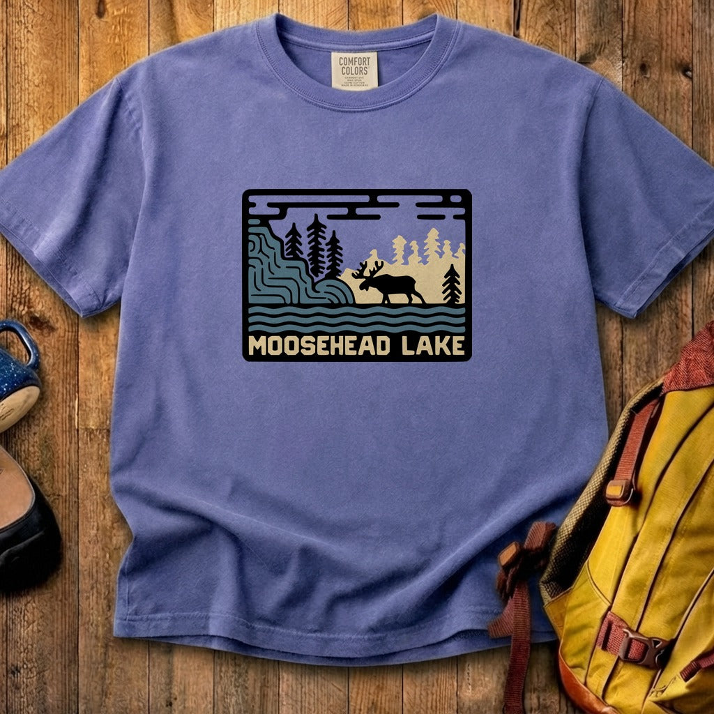 Moosehead Lake Cotton T-Shirt