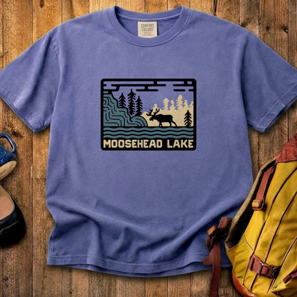 Moosehead Lake Cotton T-Shirt