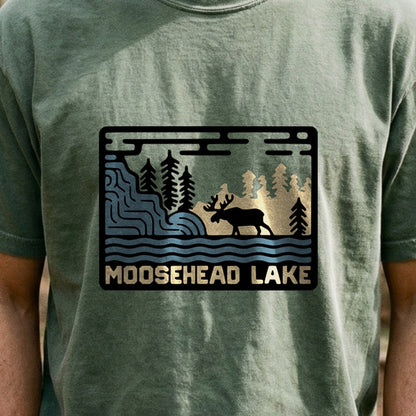Moosehead Lake Cotton T-Shirt