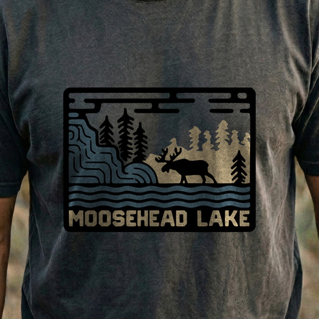 Moosehead Lake Cotton T-Shirt