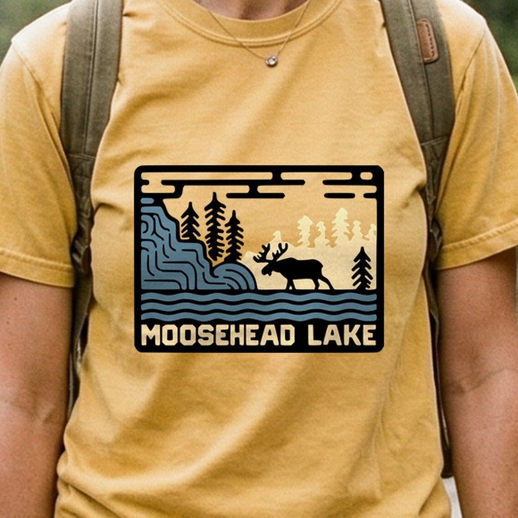 Moosehead Lake Cotton T-Shirt