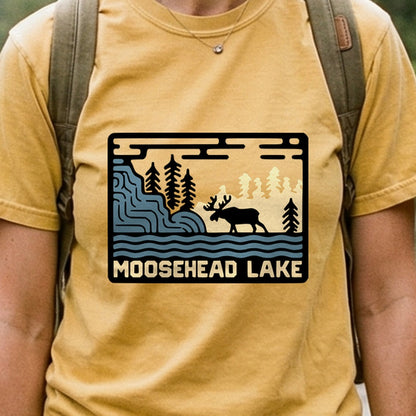 Moosehead Lake Cotton T-Shirt
