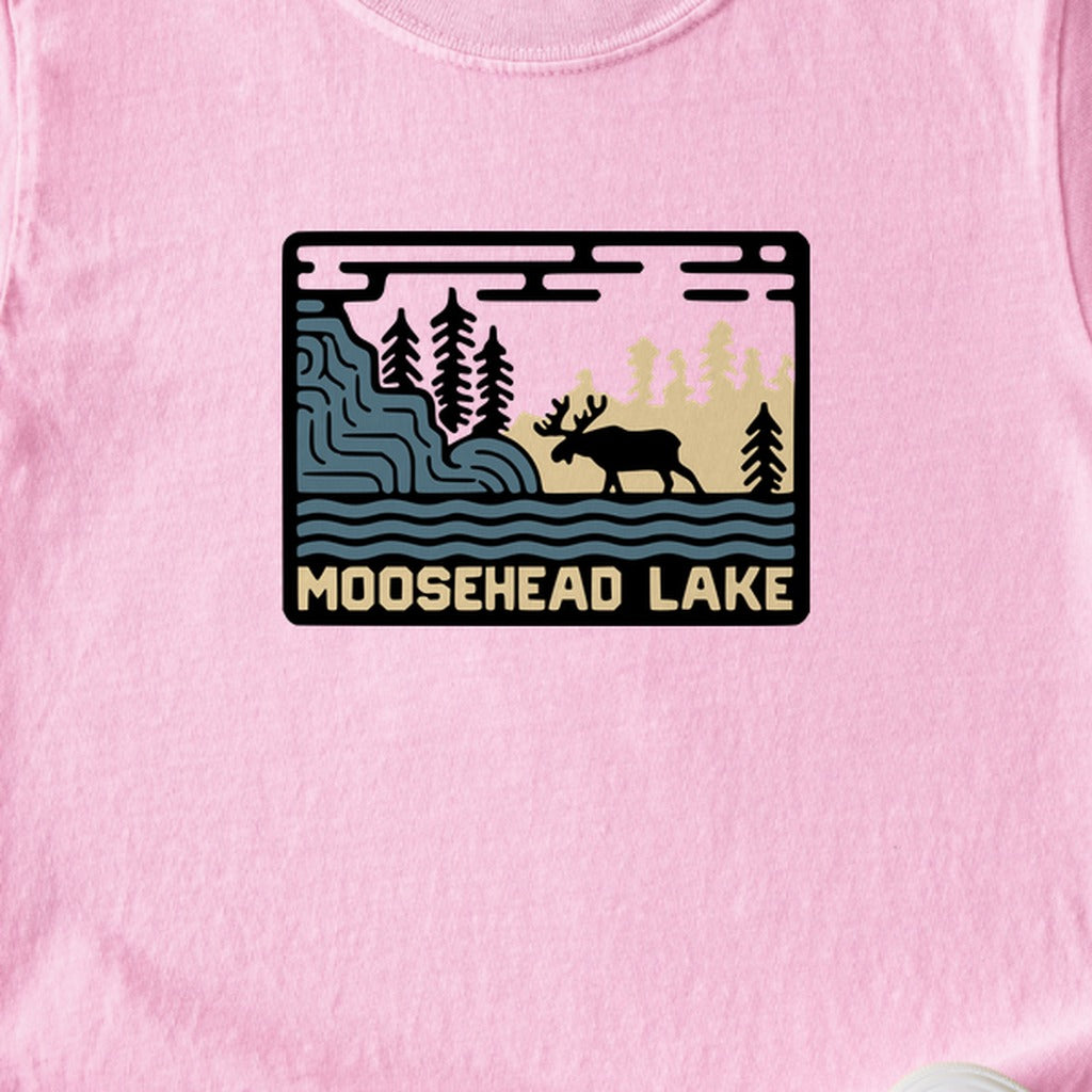 Moosehead Lake Kids Cotton T-Shirt