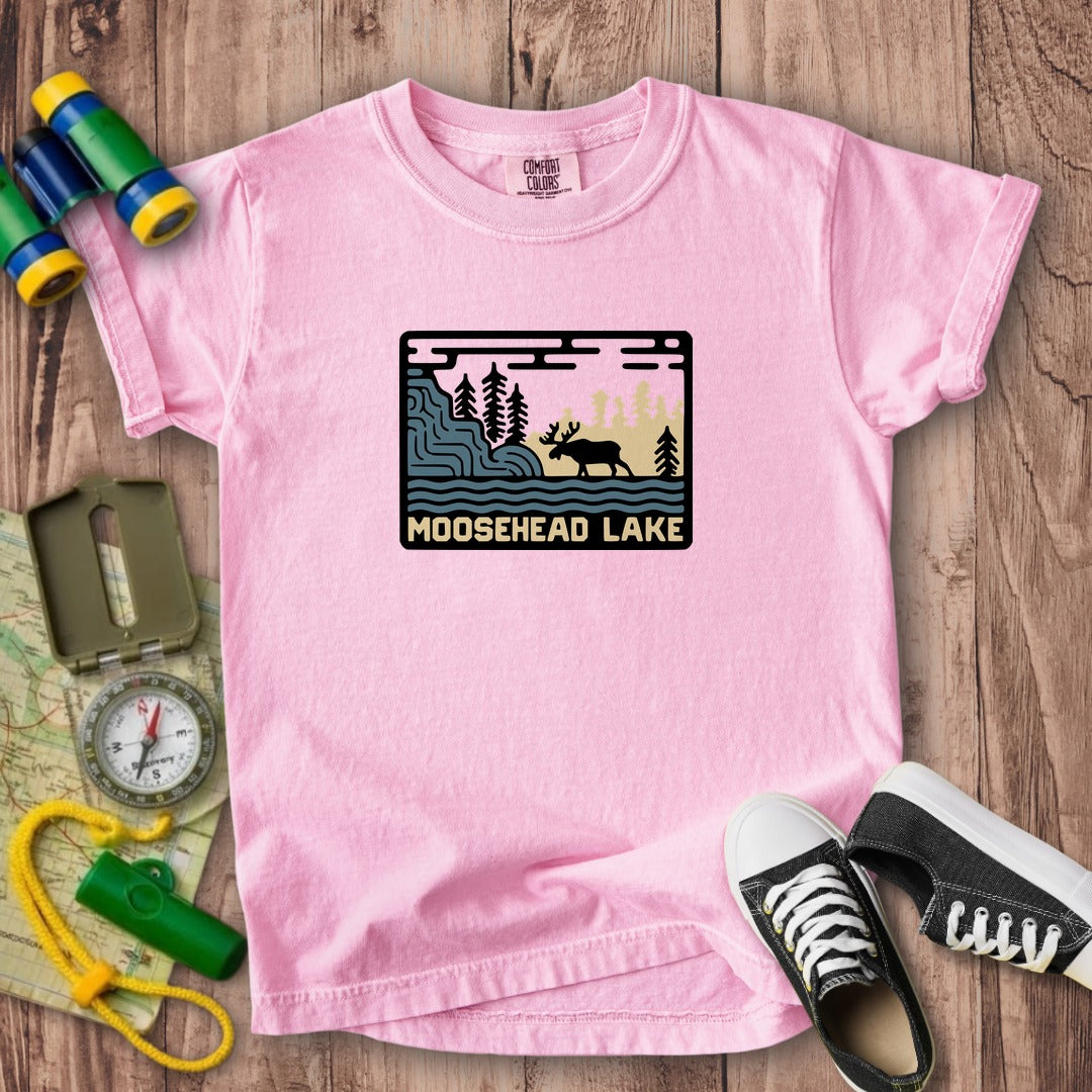 Moosehead Lake Kids Cotton T-Shirt