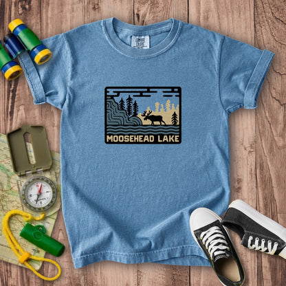 Moosehead Lake Kids Cotton T-Shirt