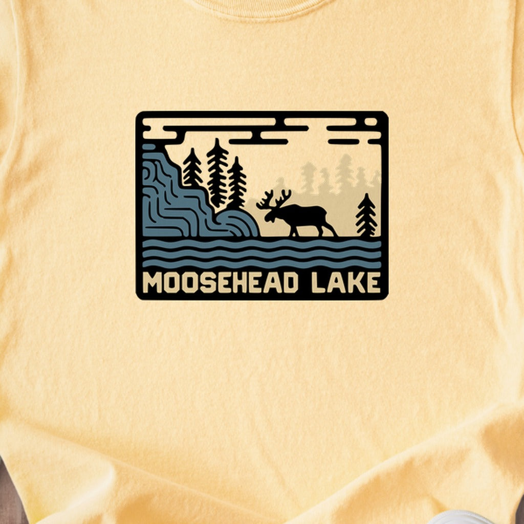 Moosehead Lake Kids Cotton T-Shirt