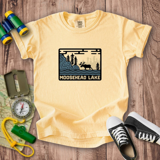 Moosehead Lake Kids Cotton T-Shirt