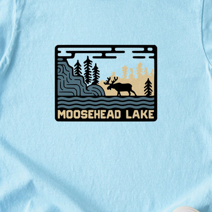 Moosehead Lake Kids Cotton T-Shirt