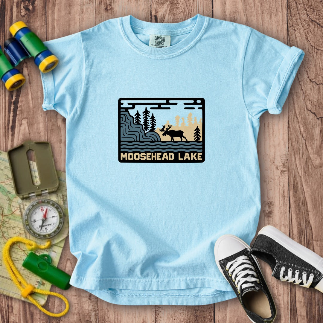 Moosehead Lake Kids Cotton T-Shirt