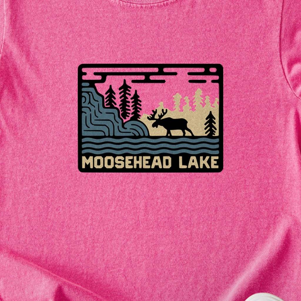 Moosehead Lake Kids Cotton T-Shirt