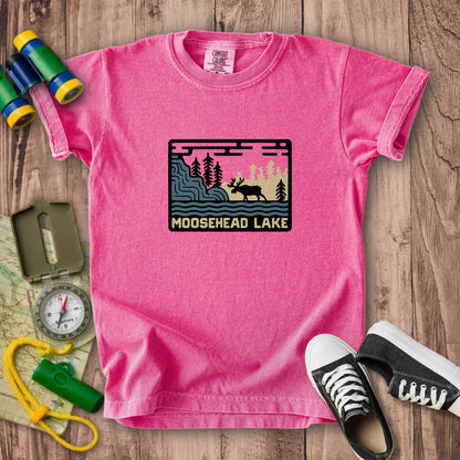 Moosehead Lake Kids Cotton T-Shirt
