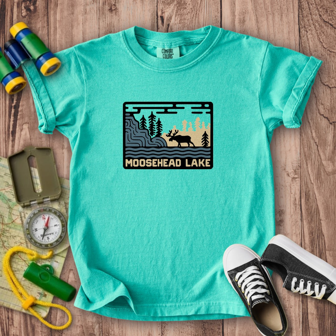 Moosehead Lake Kids Cotton T-Shirt