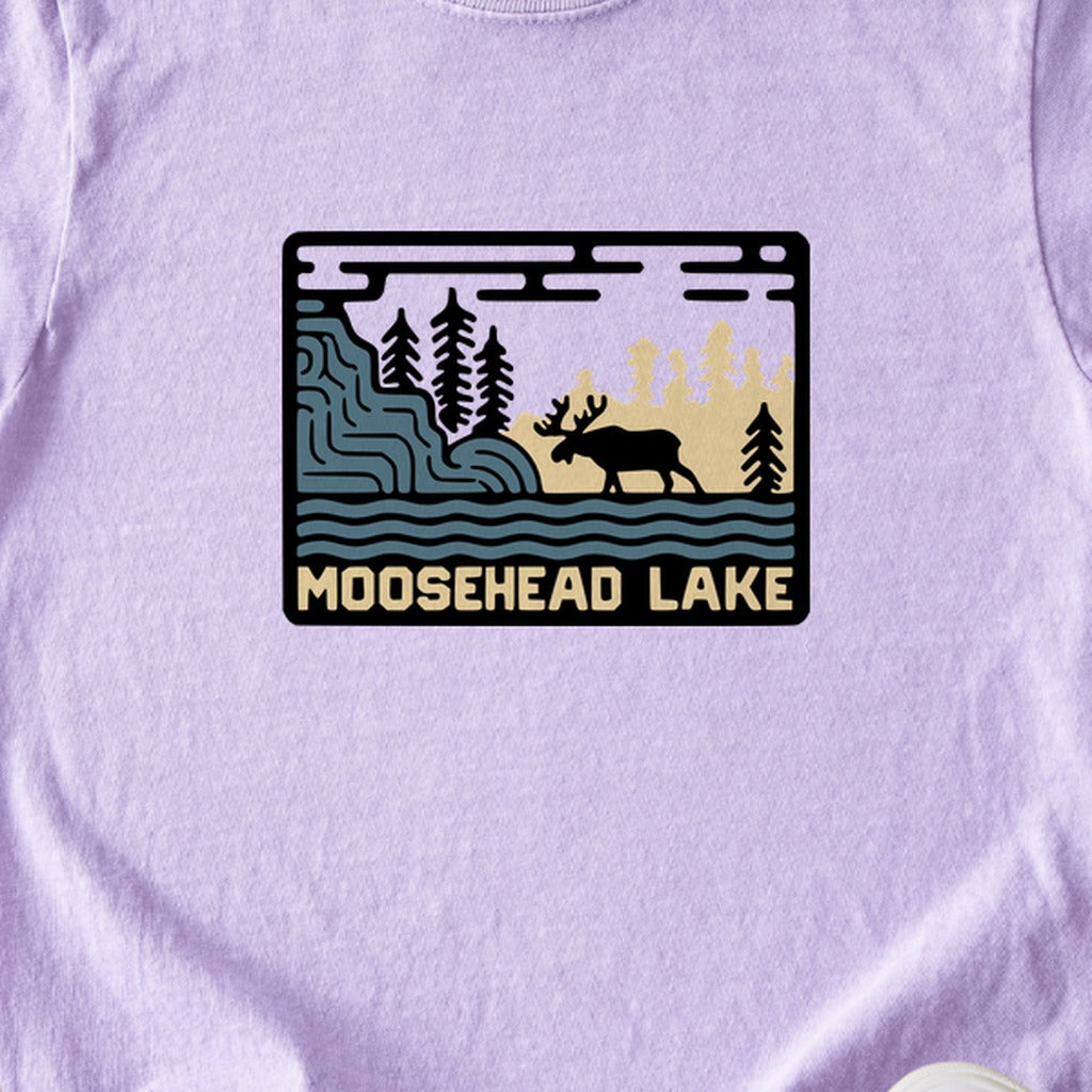 Moosehead Lake Kids Cotton T-Shirt