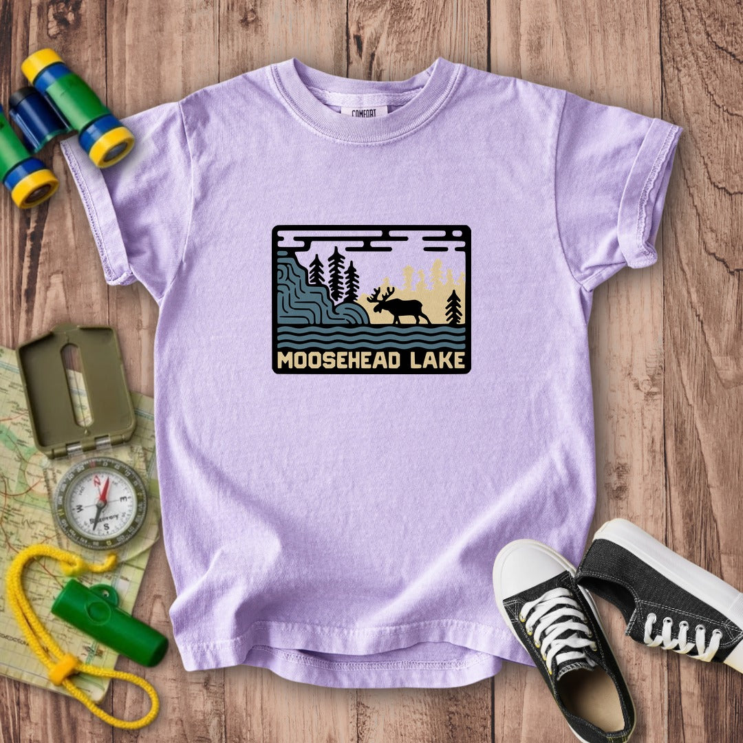Moosehead Lake Kids Cotton T-Shirt