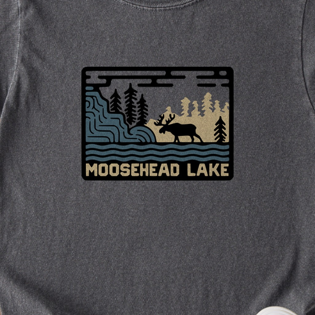 Moosehead Lake Kids Cotton T-Shirt