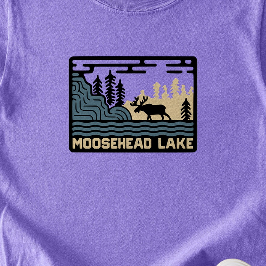 Moosehead Lake Kids Cotton T-Shirt