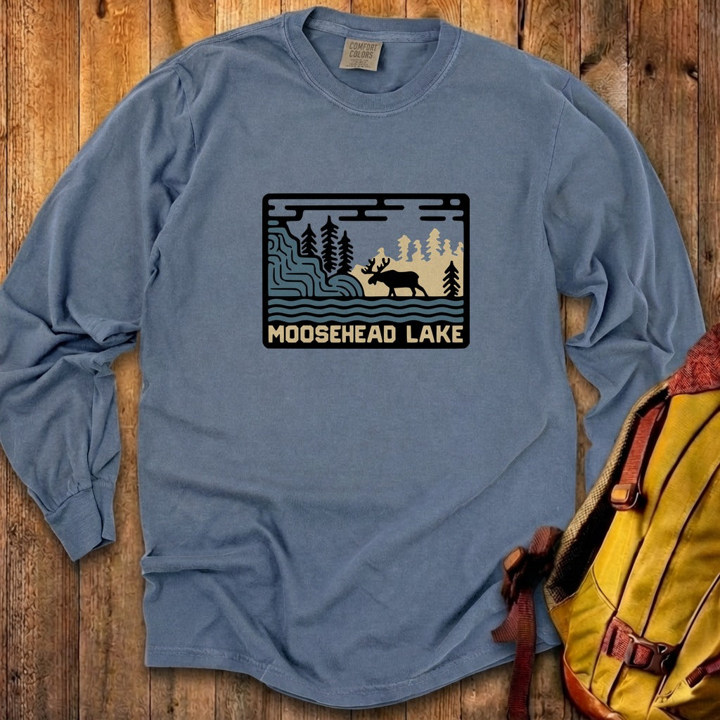 Moosehead Lake Cotton Long Sleeve