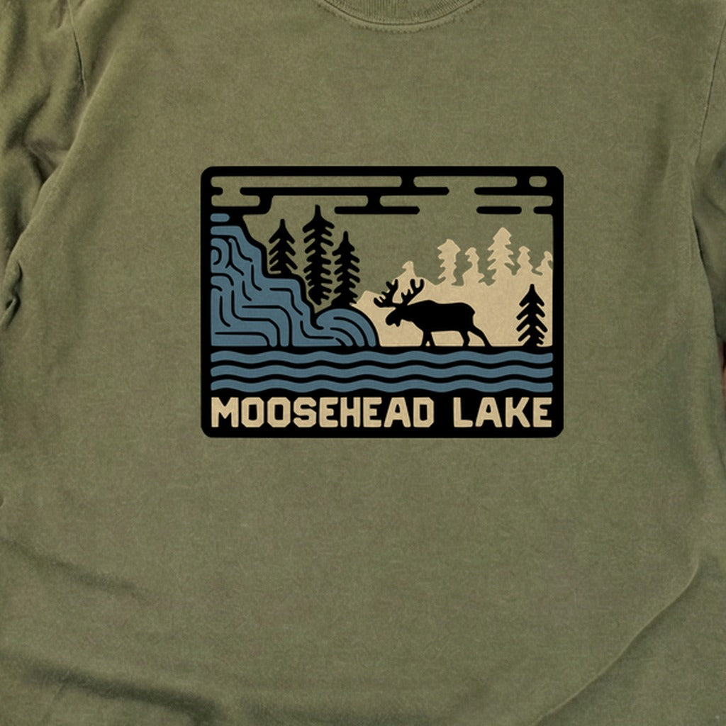 Moosehead Lake Cotton Long Sleeve