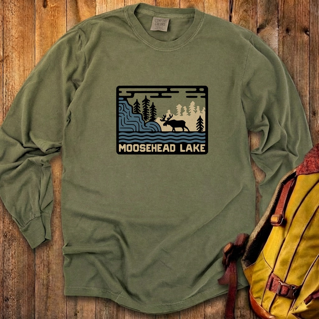 Moosehead Lake Cotton Long Sleeve