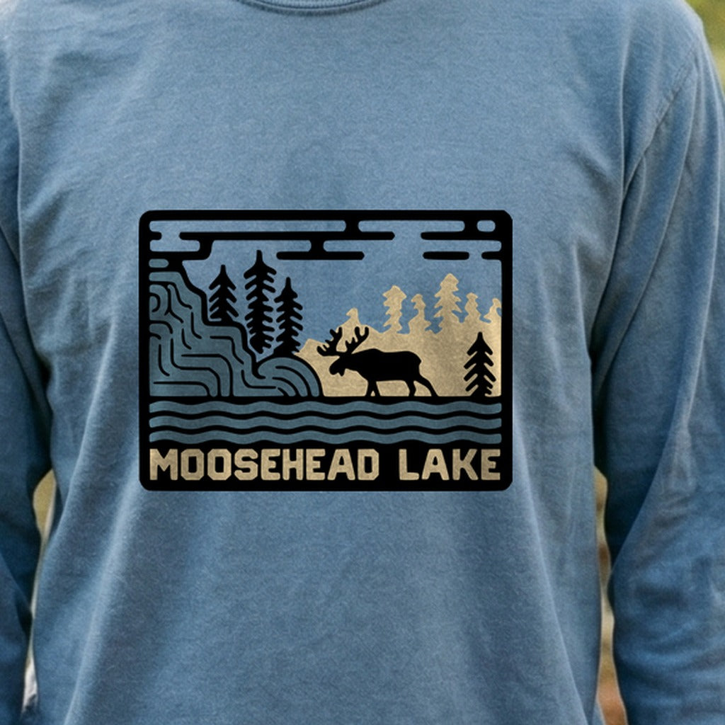 Moosehead Lake Cotton Long Sleeve