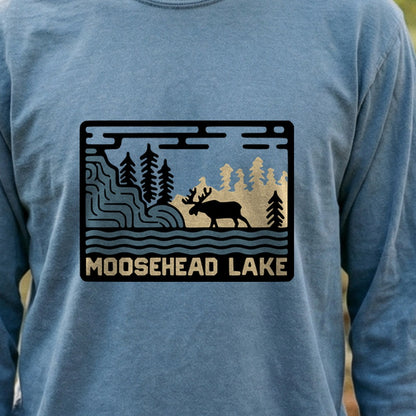 Moosehead Lake Cotton Long Sleeve