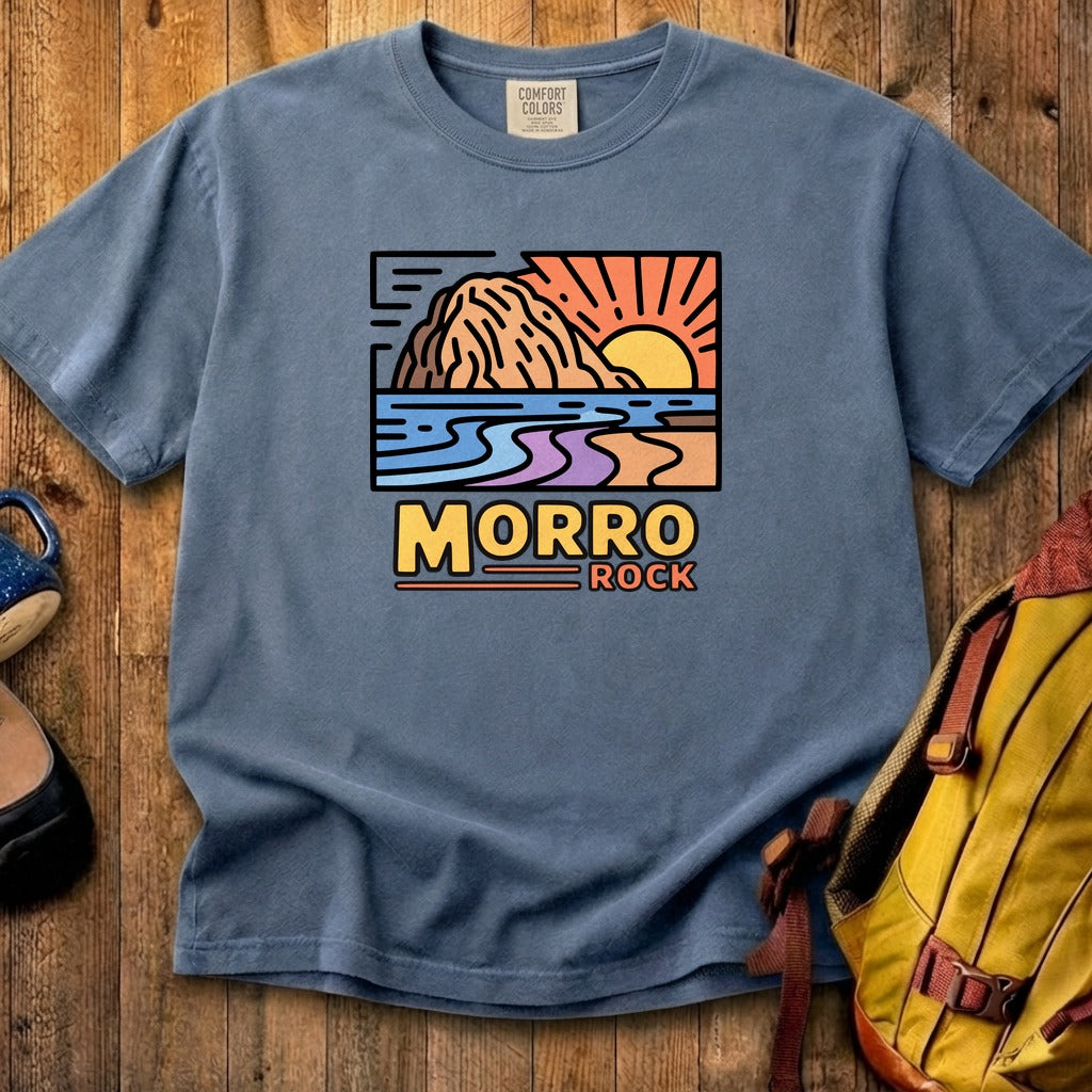 Morro Rock Cotton T-Shirt
