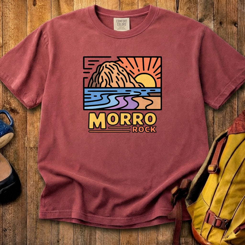 Morro Rock Cotton T-Shirt