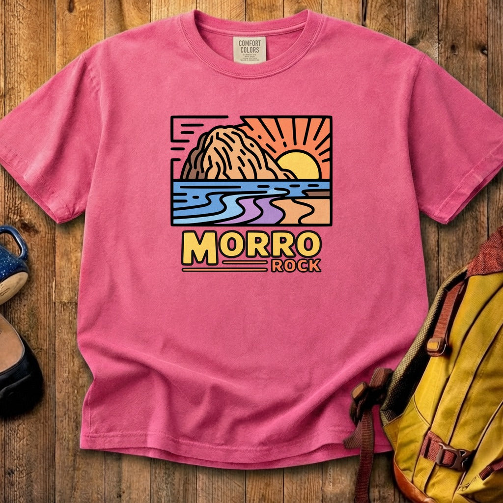Morro Rock Cotton T-Shirt