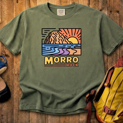 Morro Rock Cotton T-Shirt