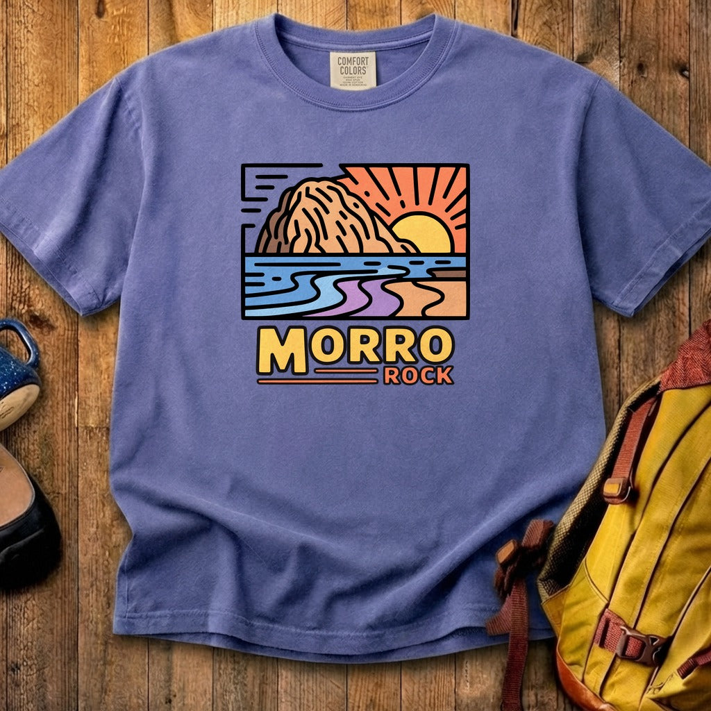 Morro Rock Cotton T-Shirt
