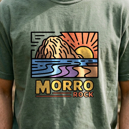 Morro Rock Cotton T-Shirt