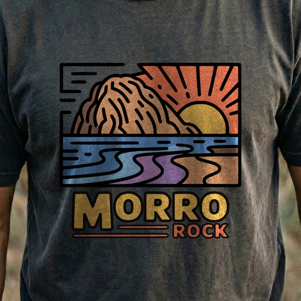Morro Rock Cotton T-Shirt