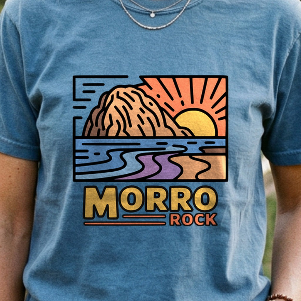 Morro Rock Cotton T-Shirt