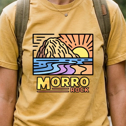Morro Rock Cotton T-Shirt