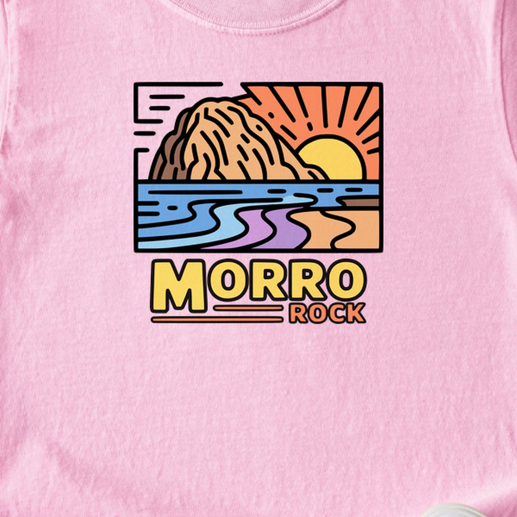 Morro Rock Kids Cotton T-Shirt