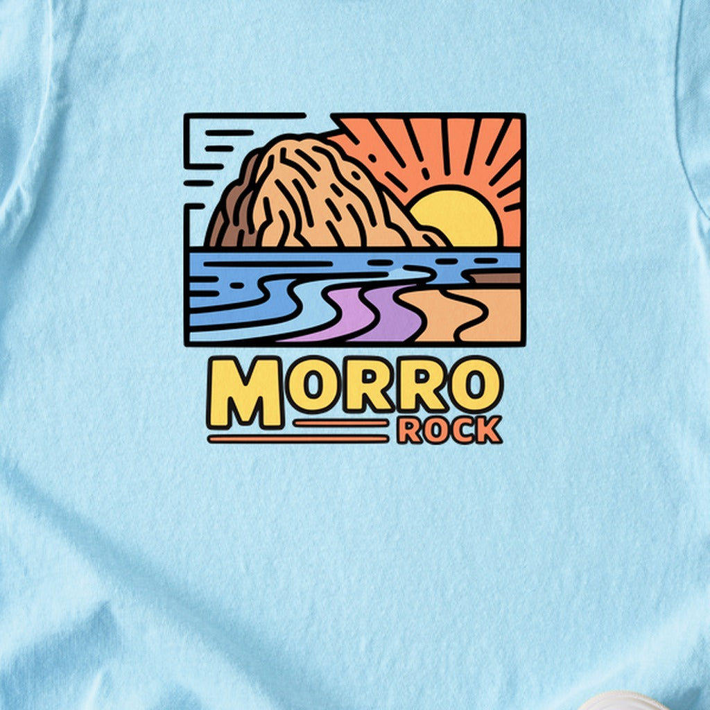 Morro Rock Kids Cotton T-Shirt