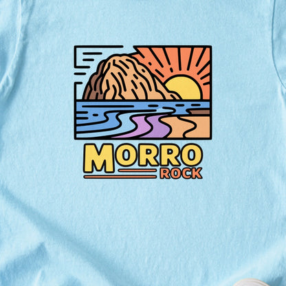 Morro Rock Kids Cotton T-Shirt