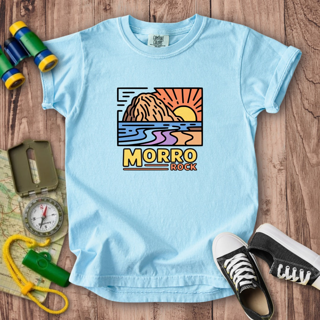Morro Rock Kids Cotton T-Shirt