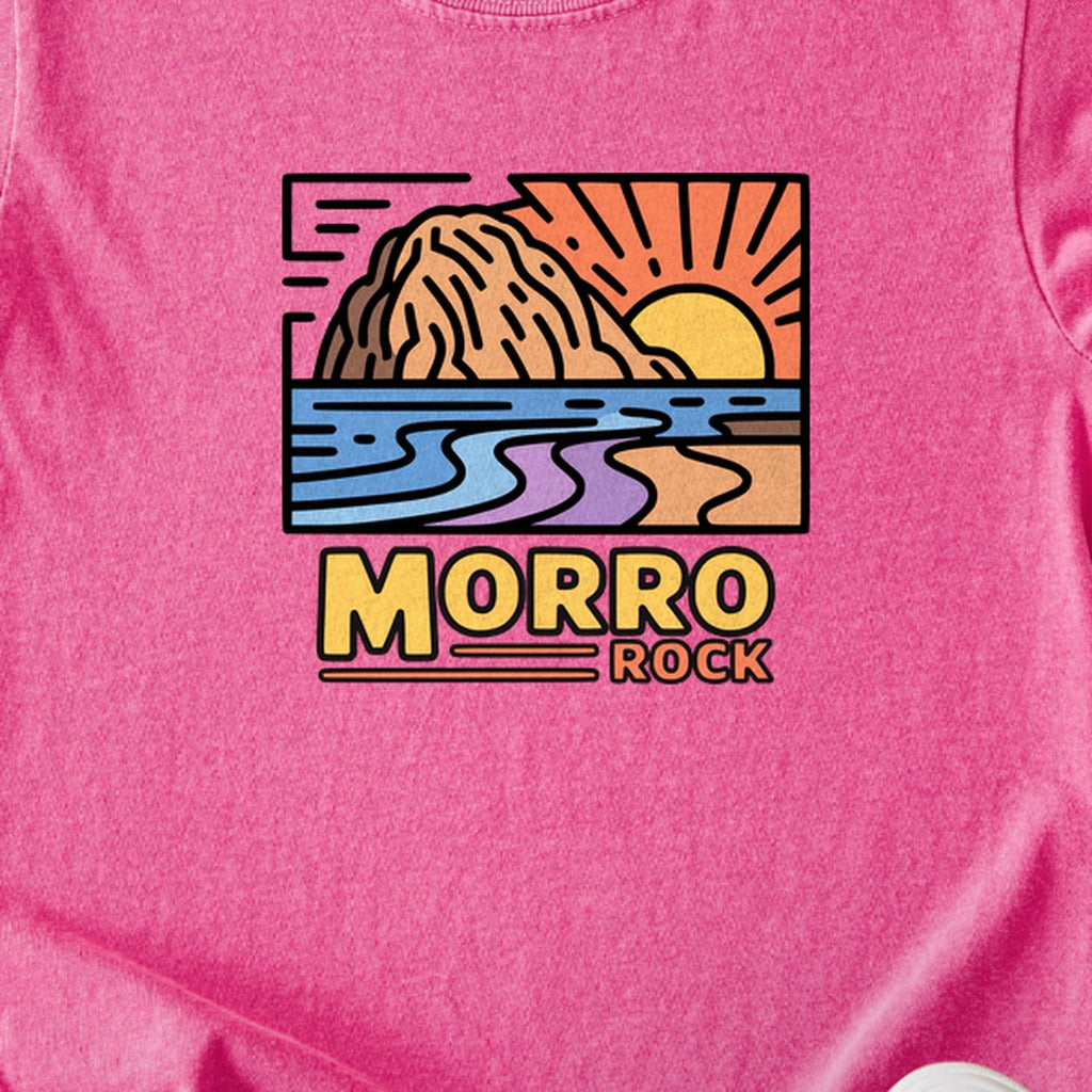 Morro Rock Kids Cotton T-Shirt