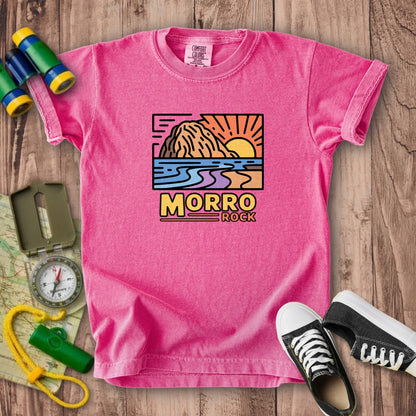 Morro Rock Kids Cotton T-Shirt