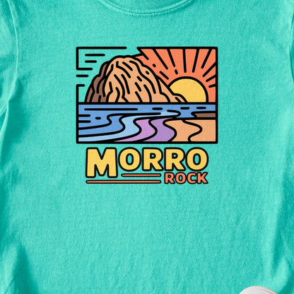 Morro Rock Kids Cotton T-Shirt