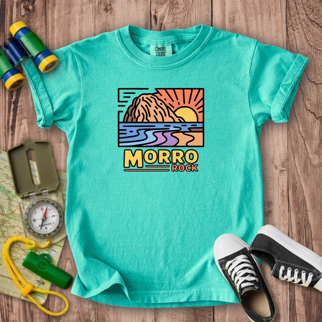Morro Rock Kids Cotton T-Shirt